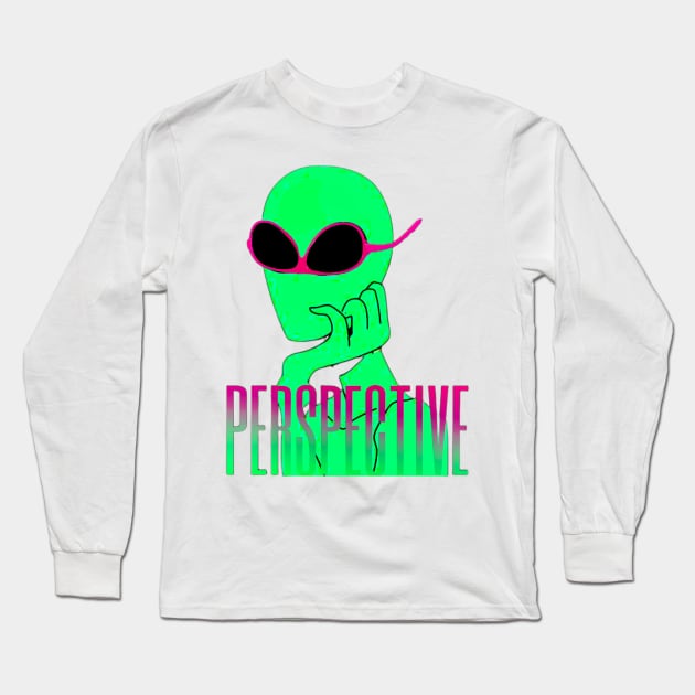 Perspective Long Sleeve T-Shirt by ΩhmyGφd